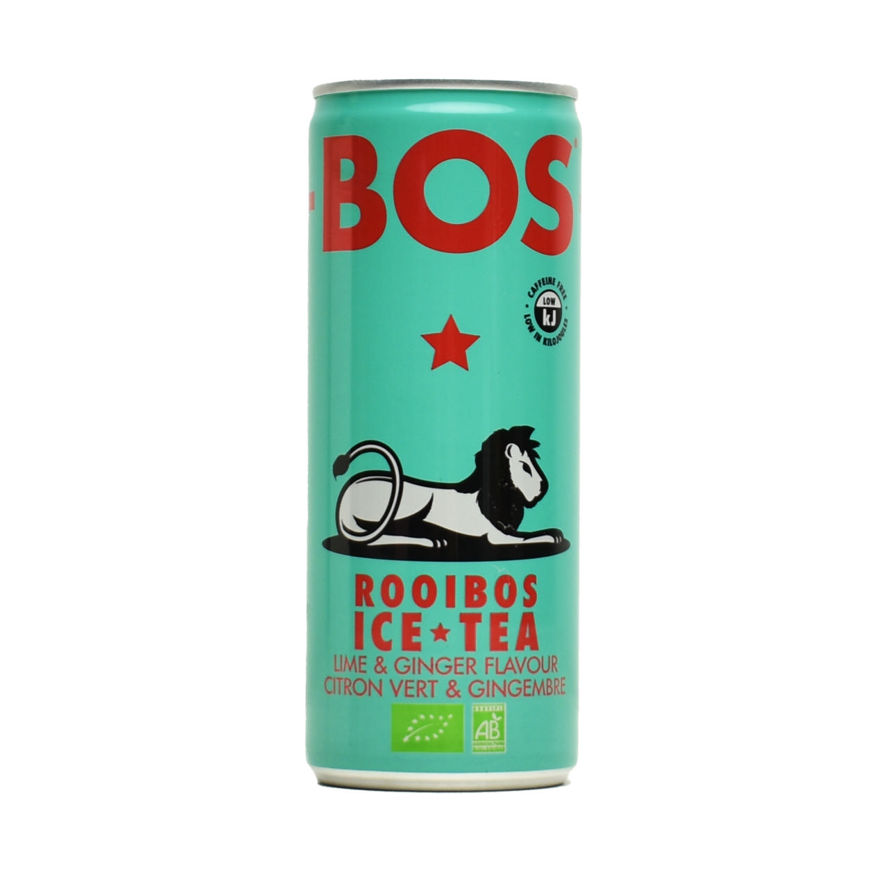 Bos ice tea lime en ginger 12*25cl Bio 