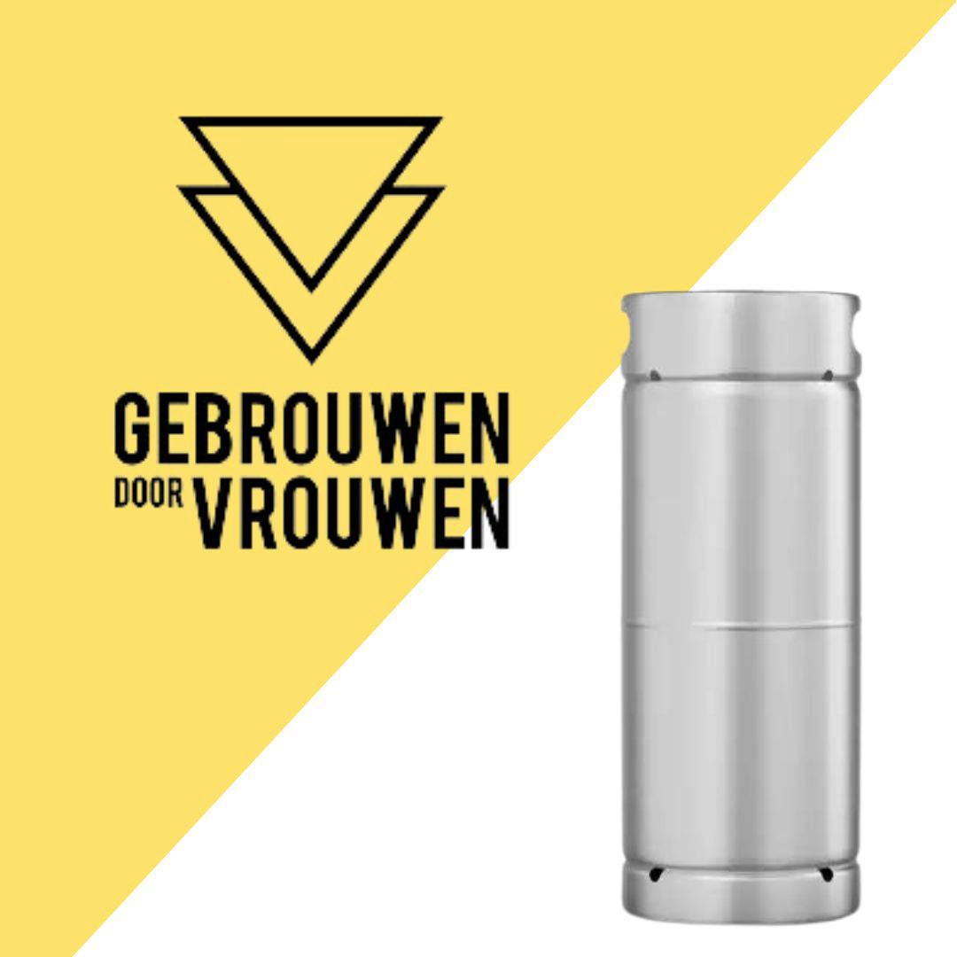 Gebrouwen door vrouwen tricky tripel 20l