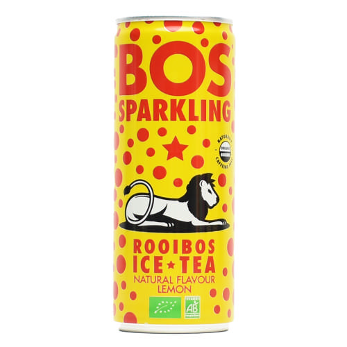 Bos ice tea Lemon Sparkling 12*25cl Bio