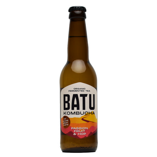 Batu Kombucha Passionfruit & Hop Bio 12*33cl