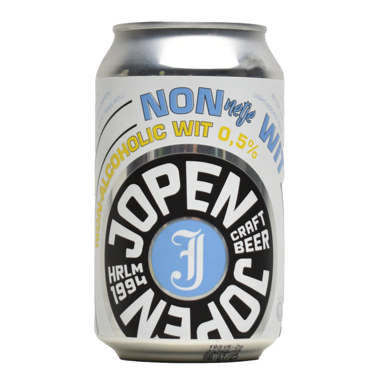 Jopen NONnetje wit Blik (S) 12*33cl