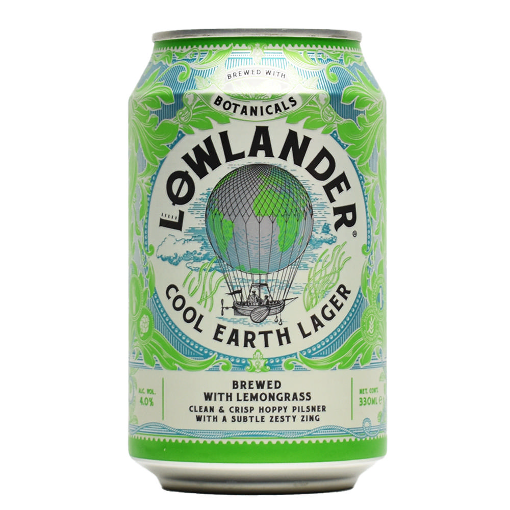 Lowlander Cool Earth Lager 12*33cl Blik (S)