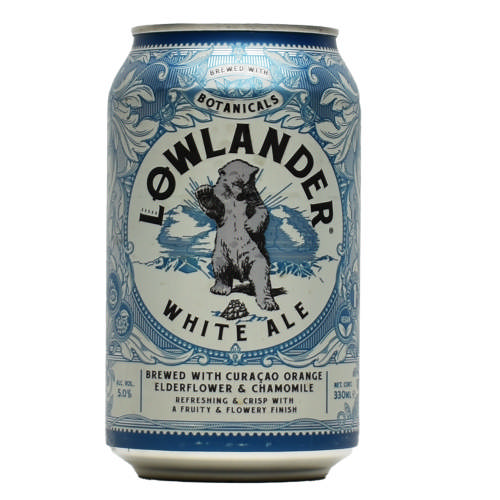 Lowlander White Ale 12*33cl Blik (S)