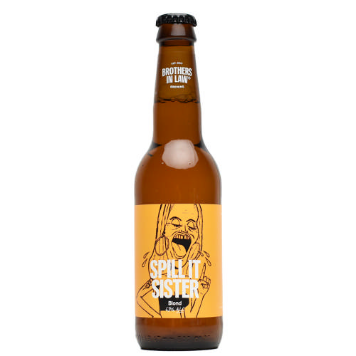 Brothers in Law Spill it Sister Blond 24*33cl