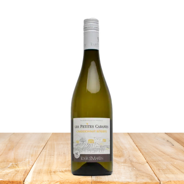 Les Petites Cabanes Chardonnay Réserve igp 75cl